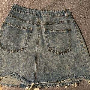 Denim skirt